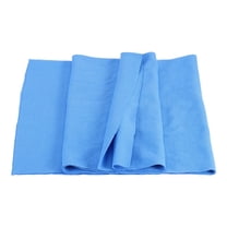 Uxcell Elastic Cuffs Ribbed Trims Cotton Fabric Knit Rib Stretch Tape Cuff Sleeve Waistband for Sewing Sky Blue 39"x12"