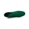 thumbnail image 4 of BLISSFUL STEP Valentine's Women's Boot Dress Side Zip Block Heel Ankle Boots Emerald Green 7, 4 of 7