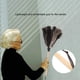 thumbnail image 4 of Plumero de plumas de avestruz negro natural con mango de madera Plumero de coche Interior Limpiador exterior Plumero para persianas Cocina Oficina Plumero esponjoso Ecomeon no, 4 of 6