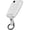 White, variant on Key Fob Cover Compatible with Volkswagen Tiguan Jetta Passat Golf Keychain Case Holder Protector,Black