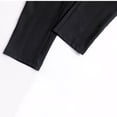 thumbnail image 5 of ITSAME Boys School Uniform Pants Flat Front Elastic Waist Straight Leg Kids Dress Pants with Pockets Black Size 9, 5 of 9