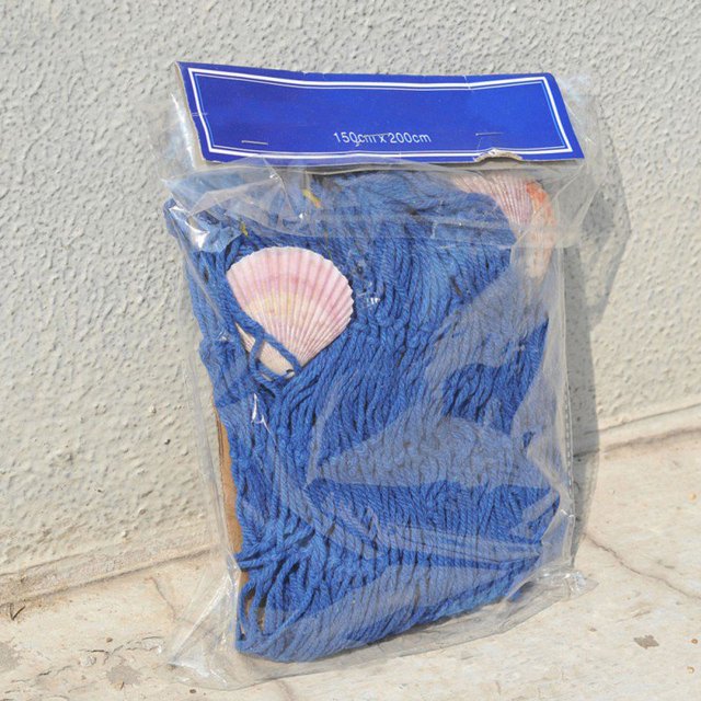 Fishing Net Decorative Nautical Seaside Wall Beach Party Sea Shell Decor