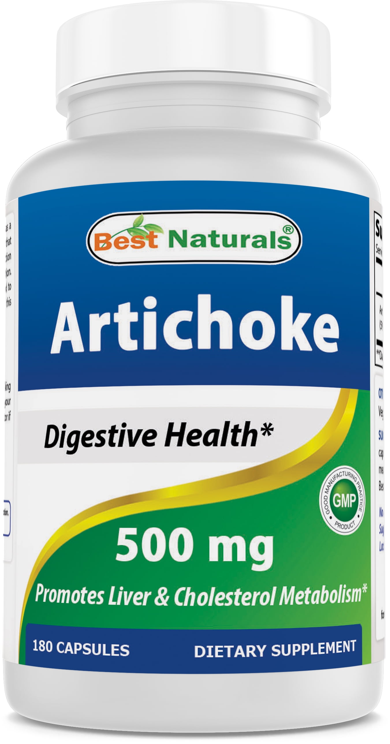 Best Naturals Artichoke Extract 500 mg Capsule Standardized to