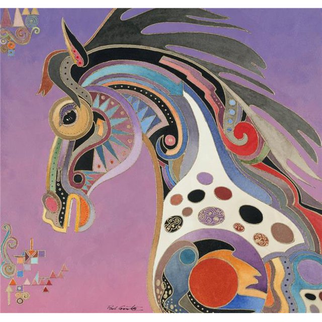 Posterazzi PAIBC044 Carousel Poster Print by Bob Coonts - 30 x 29 in.