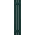 thumbnail image 5 of Ekena Millwork 11 1/2"W x 38"H Americraft Three Board (2 Batten) Exterior Real Wood Spaced Board-n-Batten Shutters (Per Pair), Thermal Green, 5 of 10