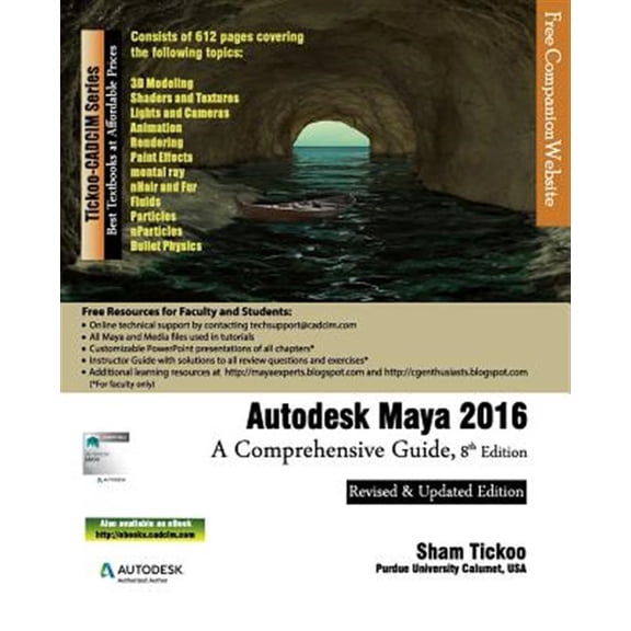 Pre-Owned Autodesk Maya 2016: A Comprehensive Guide, 8th Edition