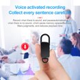 thumbnail image 4 of Blasgw 64GB Voice Recorder Keychain Recorder Audio Voice Recorder Small MP3 Digital Recorder For Lecture Interview Meeting Class Black, 4 of 5