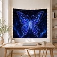 thumbnail image 5 of Celestial Butterfly Within a Starry Nebula, Mystical Digital Art for Space Lovers, Constellation Wall Art, Housewarming Gift, Tapestry Wall Hanging for Bedroom and Studio, 5 of 7