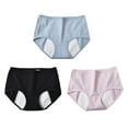 thumbnail image 1 of MasteelfCA 3 Pcs Culottes Menstruelles en Coton Respirantes pour Femmes, 1 of 7