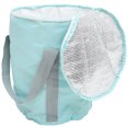thumbnail image 1 of CIMAXIC Sky Blue Portable Foot Soak Basin Tub with Handle Foldable for Outdoor Activities, 1 of 6
