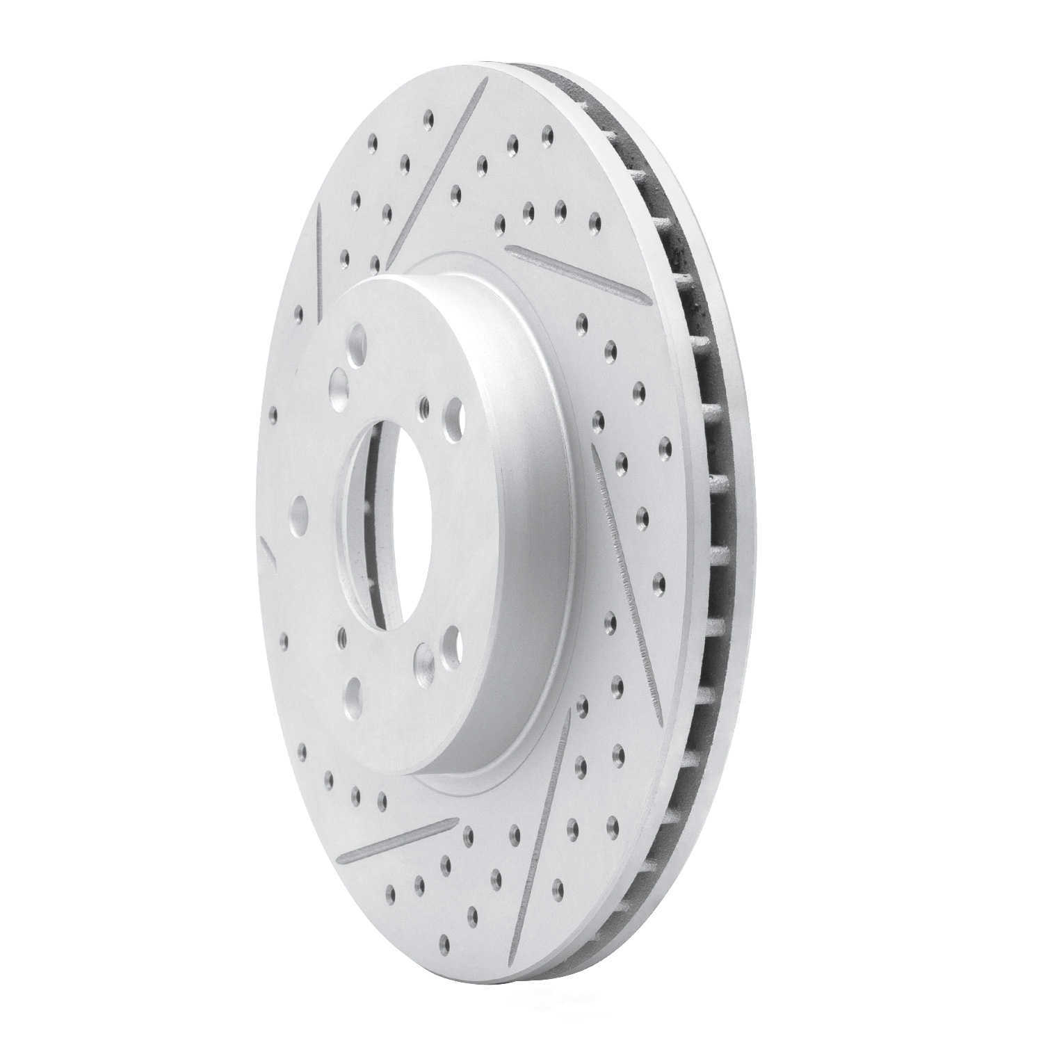 Dynamic Friction Company 830-59042L DFC Geoperformance Rotor - Drilled and Slotted
