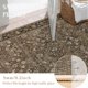 thumbnail image 5 of Alfombra HUGEAR, lavable a máquina, color marrón, 240 x 300 cm, para interiores y exteriores, 5 of 8