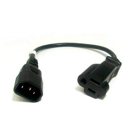 Micro Connectors 1' Monitor Power Adapter Cable