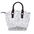 thumbnail image 2 of Zufioo Fun Rabbit Print Leather Rivet Shoulder Bag, Microfiber PU Leather Adjustable Shoulder Strap Handbag, Ideal Gift for Women-One Size, 2 of 6