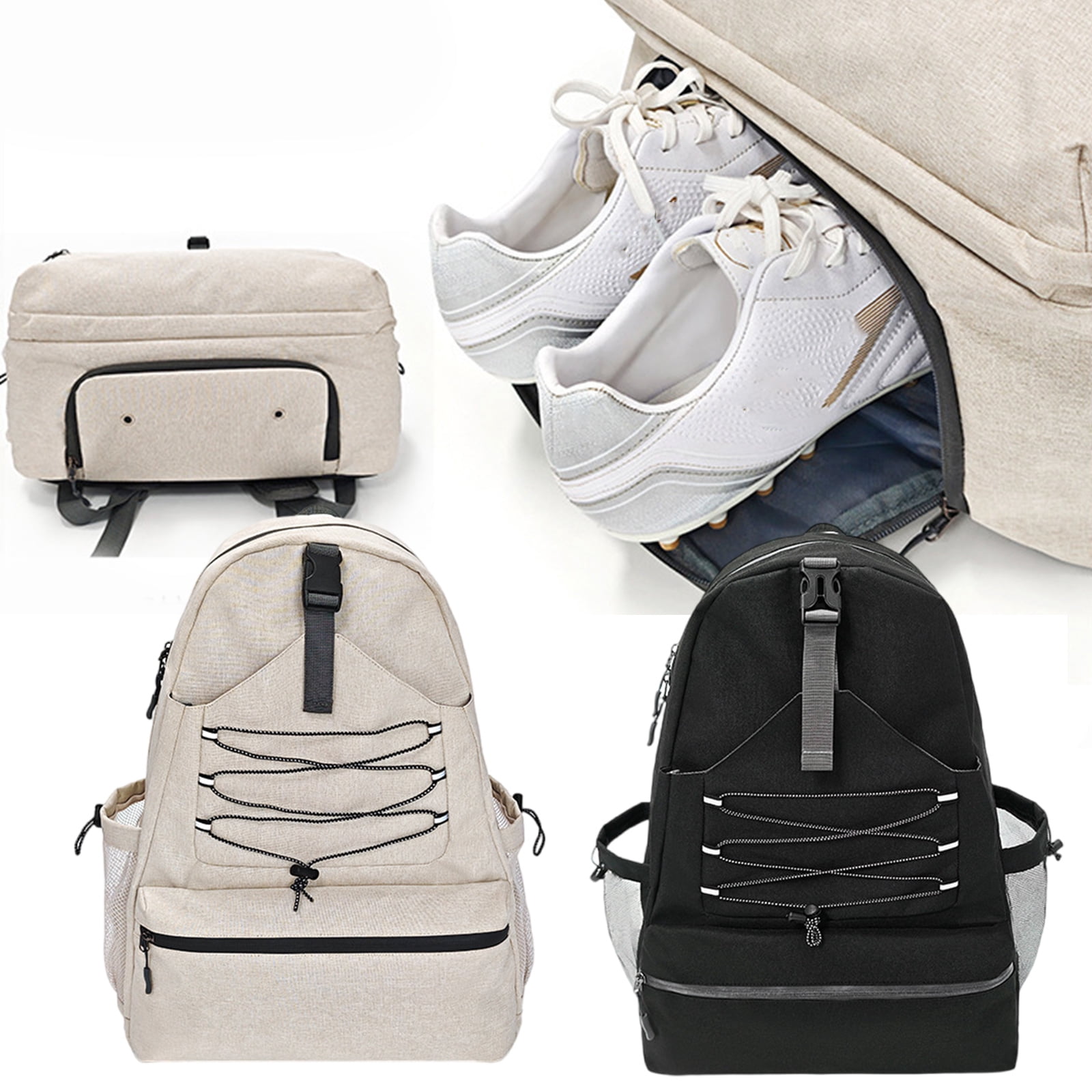 Tennis Bag with Shoe Compartment Racket Bag Gym Bag Badminton Bag Tennis Backpack Fitness Bag