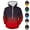 1 Red, variant on Bazeneo Hoodies for Men Regular Fit Hoodie with Pocket Long Sleeve Printed Gym Jumpers Ribbed Cuff Drawstring Hooded Top Autumn Casual Designer Clothes Mens Lounge Wear