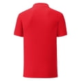 thumbnail image 2 of Fruit Of The Loom - Polo piqué para hombre (Rojo), 2 of 3