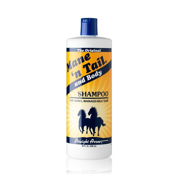 Mane 'n Tail Original Shampoo 32 oz – Fortifies & Conditions Hair for Soft, Silky Shine, pH Balanced for Optimal Body & Manageability