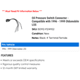 thumbnail image 2 of Pressure Switch Connector - Compatible with 1996 - 1999 Oldsmobile LSS 1997 1998, 2 of 2