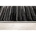 thumbnail image 3 of 7â€™ x 9â€™ Black Transitional Striped Area Rug, 3 of 10