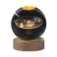 thumbnail image 5 of Advancent Exquisita Base LED artesanal que combina durabilidad y elegancia bola lámpara de luz nocturna soporte de resina para teléfono Sistema Sistema solar 2Conjunto, 5 of 6