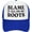 Blue, variant on Blame-It-All-On-My-Roots Mesh Cap Men Women Baseball Cap Funny Trucker Hat