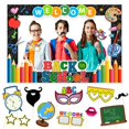 thumbnail image 1 of Décorations de Rentrée Scolaire Accessoires Photo Bienvenue Cadre Photo & Accessoires Photo Premier Jour d'École Décorations pour Fête de Rentrée Scolaire, 1 of 4