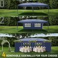 thumbnail image 2 of Ktaxon 10'X20' Pop-Up Canopy Tent,Adjustable Height Outdoor Gazebo,Quick Setup with Carry Bag,Blue, 2 of 11