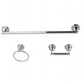 thumbnail image 1 of Kingston Brass BAK396148C Quincaillerie de Salle de Bain de Restauration 3 Pcs, Chrome, 1 of 2