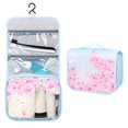 thumbnail image 2 of MesaSe Toiletry Bag Sorting Comfortable Grip Convenient Translucent Waterproof Travel Makeup Bag, 2 of 5