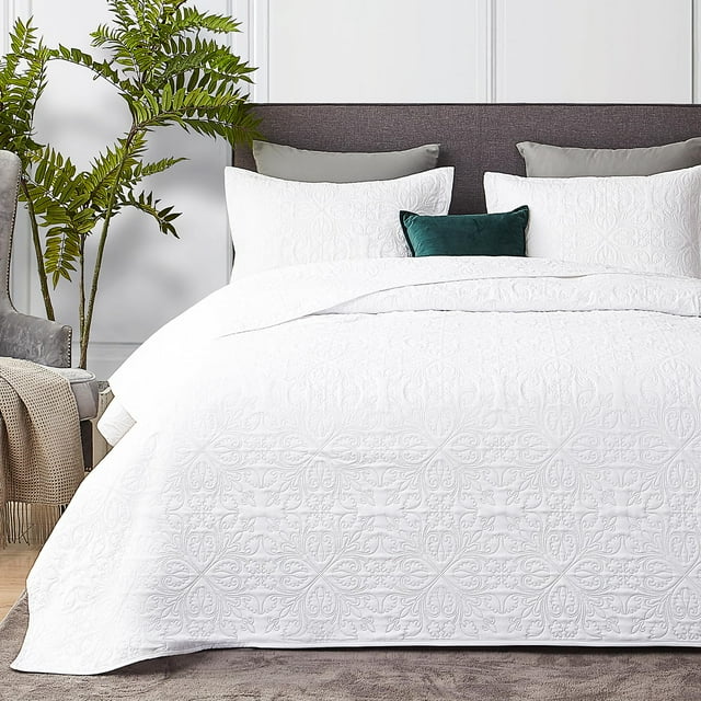 Juego de edredón Hansleep Baroque Ultrasonic para todas las estaciones, tamaño king