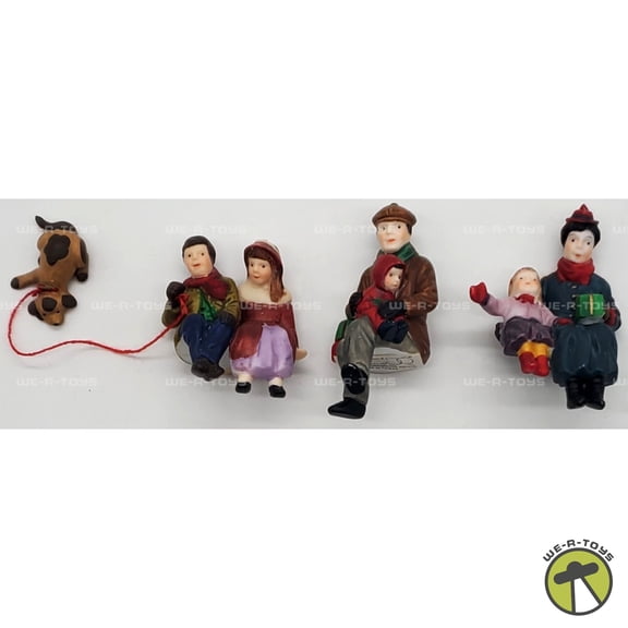 Pre-Owned Department 56 Christmas At The Park Set of 3 Heritage Village Collection 58661