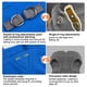 thumbnail image 5 of Chaleco polar para perros, chaqueta de invierno para perros pequeños/medianos, 5 of 9