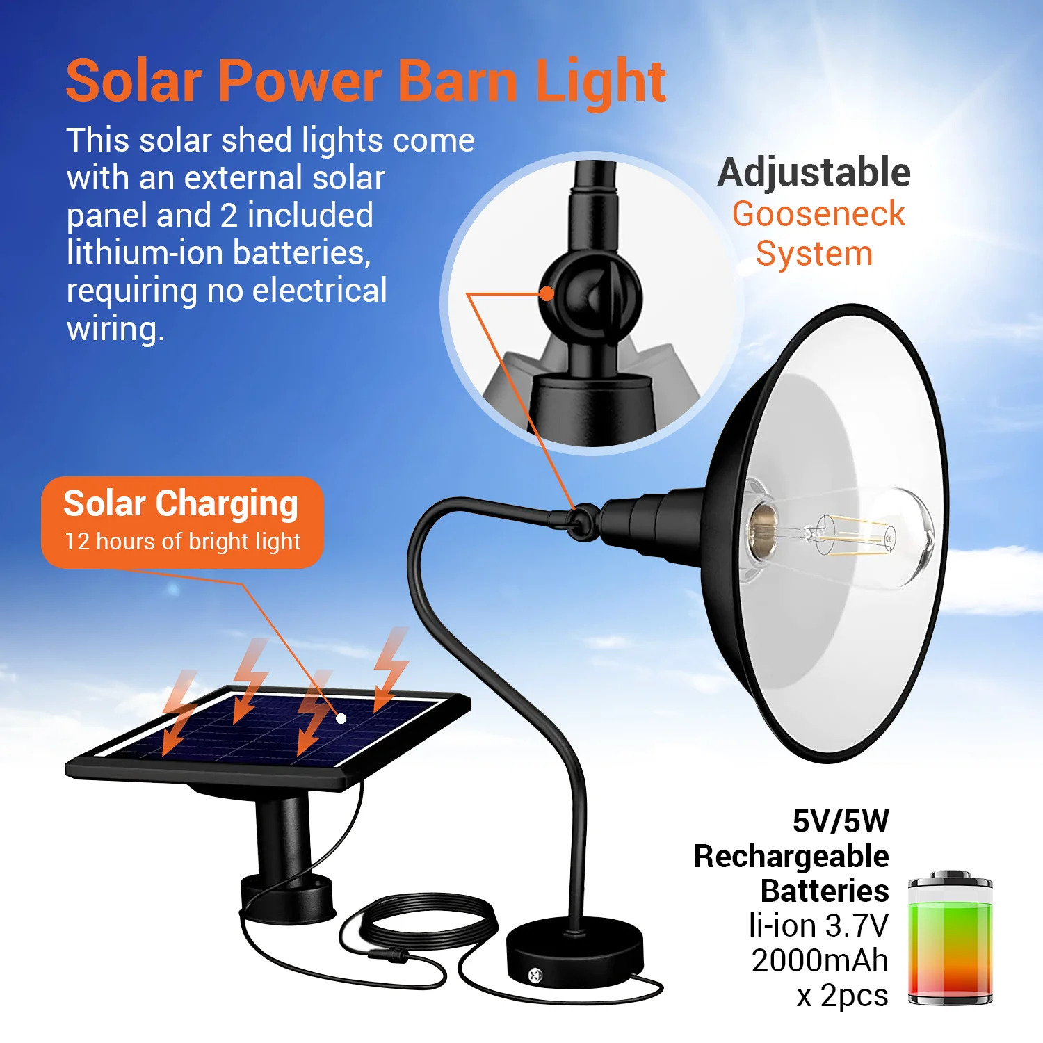 Solar Barn Light SL30-20