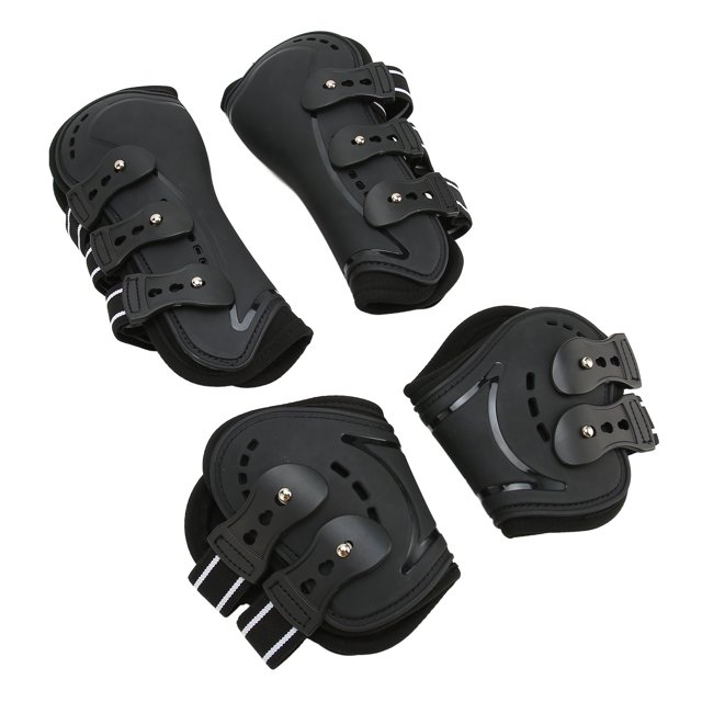 Horse Support Boots Horse Breathable Wrap Jumping Leg Boot Comfortable Horse Support Boots For Riding Shock Absorbing Jumping Competition Protection