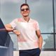 thumbnail image 4 of Fotbe Marble Camiseta Polo de Golf para Hombre con Estampado – Camisa Deportiva Transpirable con Cuello Abotonado-Medium, 4 of 6