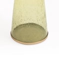 thumbnail image 6 of Modern Decorative Round Drink Table with Glass Base and Top with Gold Metal accent, Martini Table, Gold Pedestal Table, Tall side Table, Small space end table, For Living Room & Bedroom, Green color, 6 of 8