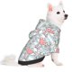 thumbnail image 2 of Fotbe Cute Rabbit And Heart Sudadera con Estampado para Perros Pequeños – Suéter con Capucha para Mascotas, Tela Suave de Forro Polar con Bolsillo-X-Small, 2 of 7
