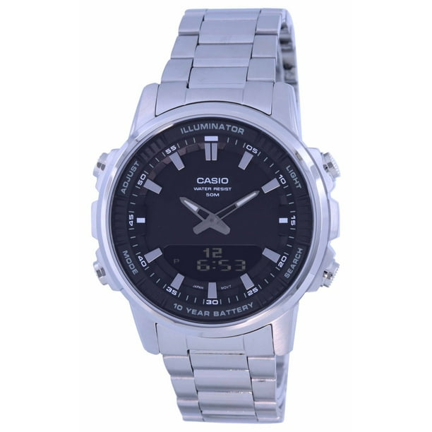 Casio analog illuminator watch hotsell