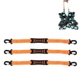 thumbnail image 4 of Roller Skate Leash, Portable 3 Pcs Snowboard Boot Carrier Strap Nylon Fine Stitches For Outdoor, 4 of 8
