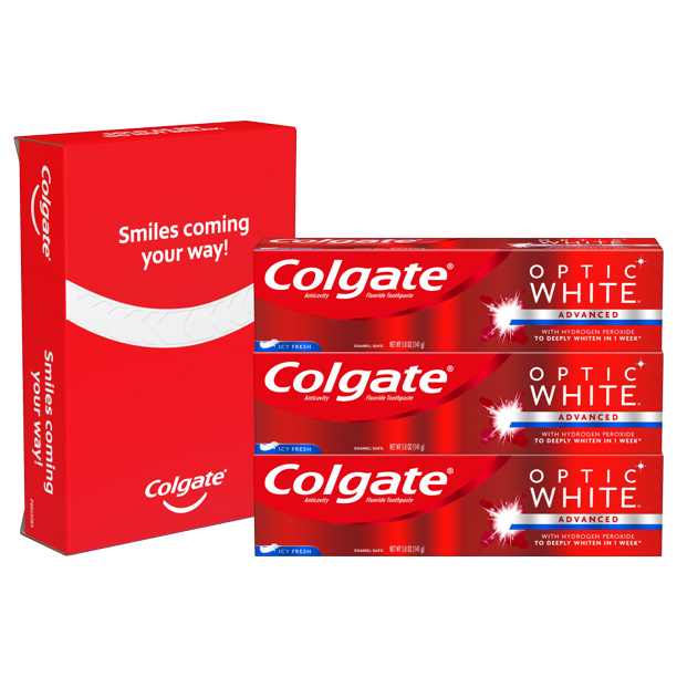 colgate optic white effective