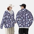 thumbnail image 5 of Fotbe Skull flower crystal Men's Women's UPF 50+ Sun Protection Jacket Hooded Cooling Shirt with Pockets Hiking Outdoor Performance-X-Large, 5 of 8