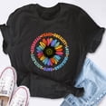 thumbnail image 4 of EcoLoom Kindness Peace Equality Love Hope Diversity Human Rights Short Sleeve Unisex T Shirt, 4 of 6