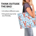 thumbnail image 2 of Easygdp Lobsters Bolsas Tote para Mujer, Bolsos de Hombro para Viaje, Bolsos de Mano de Gran Capacidad para Compras y Trabajo, 2 of 8