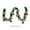 B, variant on HomeDM Christmas Tinsel Garland Ornament with Christmas Balls 78.74" Metallic Tinsel Hanging Garland Christmas Tree Decorations for Indoor Outdoor Home Stairs Wedding Party Decor