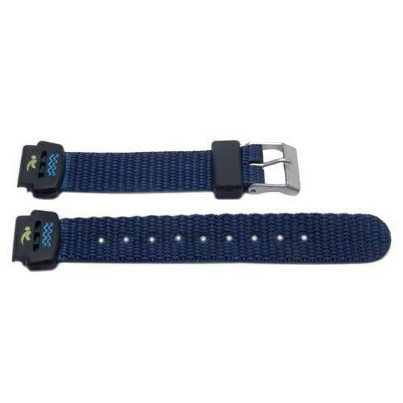 Genuine Nylon Blue Flat Waterproof 14mm Watch Band
