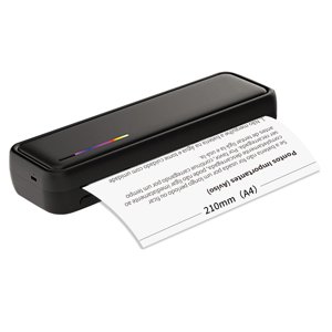 X9 Wireless Bluetooth Thermal Printer - Compact 26x4.6x8cm Portable Design, 2500mAh Battery for 70 A4 Sheets, Supports 2/3/4/8 Inch & 210mm Thermal Paper, Inkless Printing for iOS/Android, Ideal for