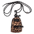 thumbnail image 1 of OUNONA 1Set Earbuds Pouch Neck-hanging Design Leopard Crossbody Bag Polyester For Outdoor Use, 1 of 8