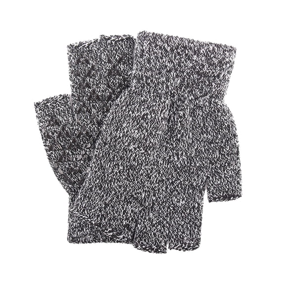 Men's Women's Winter Gloves, Elastic Cuffs Warm Soft Knit Linings Knit Cotton Made of Leaky Fingertips, Convenient Activities