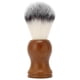 thumbnail image 1 of Brocha de afeitar para barba profesional con mango de madera para hombres., 1 of 14